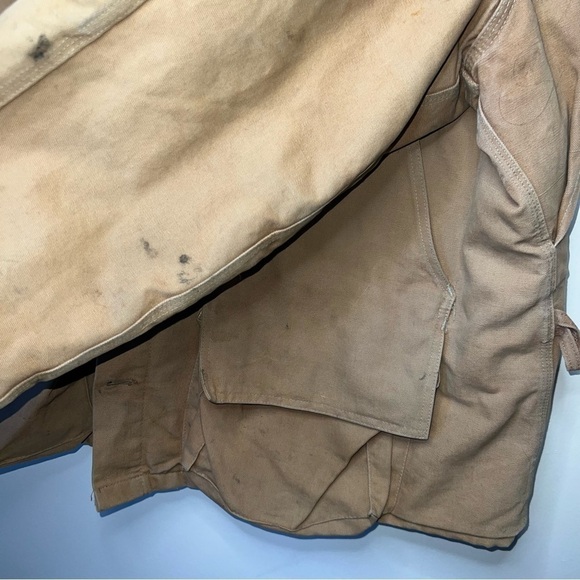 Vintage 1989 100 Years CARHARTT Blanket Lined
Chore Coat Jacket Size XXXL - Picture 5 of 12